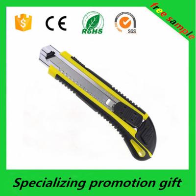 China OEM Plastic ABS 18mm Mini Stainless Steel Blade Paper Utility Cutter Knife for sale