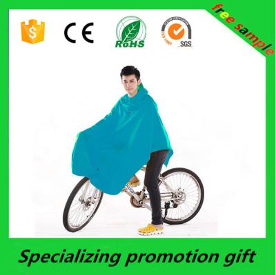 China Colored Reusable PVC Polyester Raincoat For Motorcycle Riders for sale