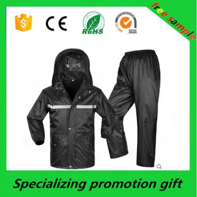 China Customized PVC raincoat set Outdoor Essential Products Size S-3XL for sale