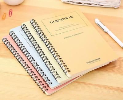 China Custom Promotional Stationery , 60 Page Diary 6 X 9 Spiral Notebook for sale