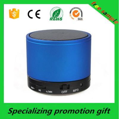 China Mini Portable Metal Alloy Bluetooth Wireless Speaker With Customized Logo for sale