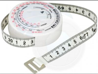 China Healthy medical bmi small tape measures retractable PVC blade for sale