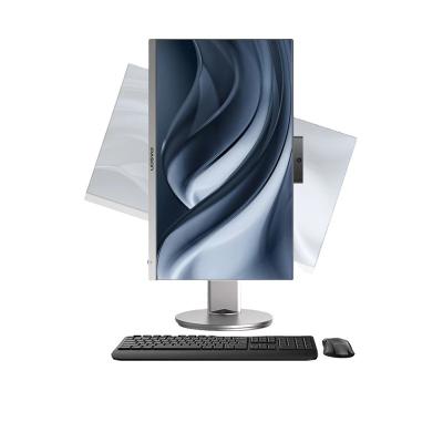 China Business IPASON A3 23.8 Inch 10th Gen Commercial All-In-One Computer J4125/4750G 12G 256G Support AIO Lifting Rotating Desktop Computer for sale