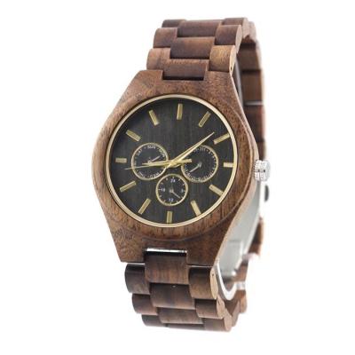 China Non-specific bamboo wooden watches men's watches gift box packaging watch boxes luxury wooden cases for sale