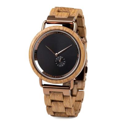 China Non-Specific Wholesale Custom Original Wooden Watch White Oak Wood Wrist Watch For Men OEM Manufacturer for sale