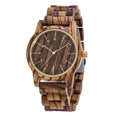 China New Arrival Non - Specific Eco - Friendly Handcrafted Leisure Wrist Natural Wood Watches Men Women for sale