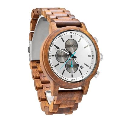 China Automatic Date Amazon Custom Explosive Wooden Watch Fashion Quartz Wooden Mens Watch Mens Watch Handmade Watch for sale