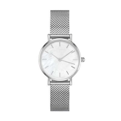 China Non-specific Fashion Women Quartz Watches With Mesh Strap Japan Movement Custom Logo Ladies Dress Wristwatches for sale