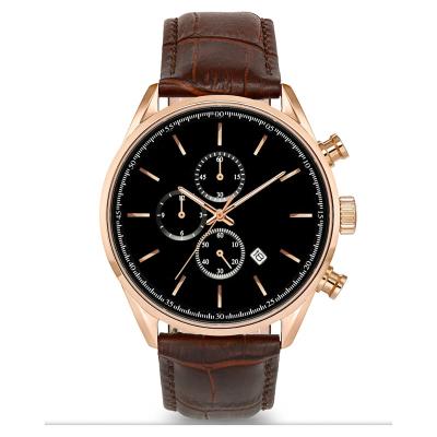 China China Japan factory automatic movt watch custom made premium date logo men's wristwatch ODM/OEM for sale