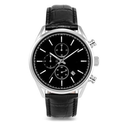 China Custom Chronograph Automatic Watch Mens Wrist Watch Date Logo Men Watch High Quality Wholesale Price for sale