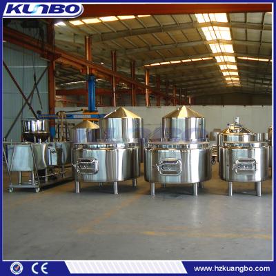 China 304 or 316 Stainless Steel KUNBO Stainless Steel Beer Brewery Saccharification Mash Lauter System Tank for sale