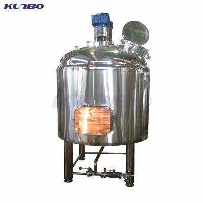 China KUNBO beer brewing beer commercial stainless steel tank-material and brewing machine for sale