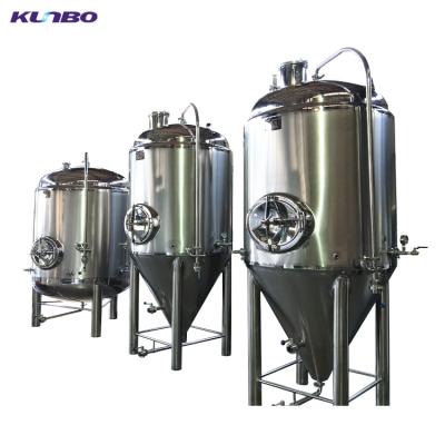 China KUNBO hotels fermentation tank the price 1000 liter bright beer bucket fermentation tank for sale