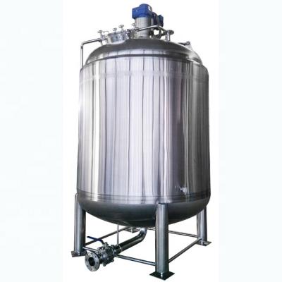 China Viscous Liquid Mixing Tank Stainless Steel Tank Price for sale