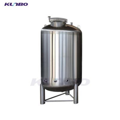 China KUNBO Hotels 500L 1000L Double Lined Stainless Steel Mixing Tank for sale