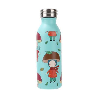 China 500ml PORTABLE Stainless Steel Thermos Water Bottle UV Printing Flask for sale