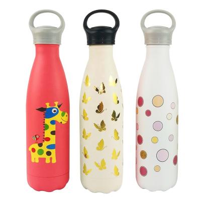 China Sustainable UV Printing Insulated Stainless Steel Cola Water Bottle for sale