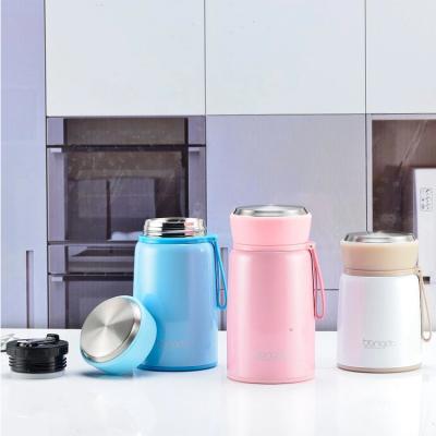 China Sustainable Lunch Box Products Stainless Steel Food Vacuum Insulated Lunch Pot With Spoon for sale