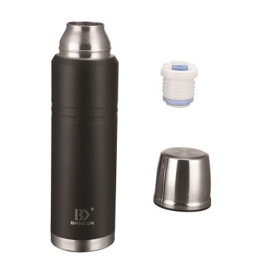 China Corporate Design Eco Food Thermos Bullet Shape Thermos Stainless Steel Vacuum Sealed Copper Insulated Tea Flask for sale