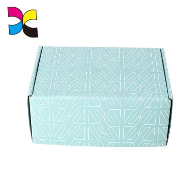 China Logo Design Recyclable Paper Box Custom Corrugated Mailing Box for sale