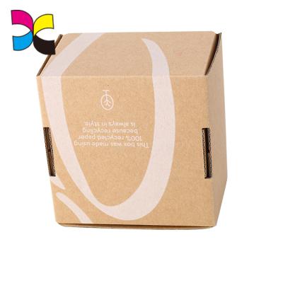 China OEM CMYK Recyclable Eco - Friendly Gift Corrugated Paper Box for sale