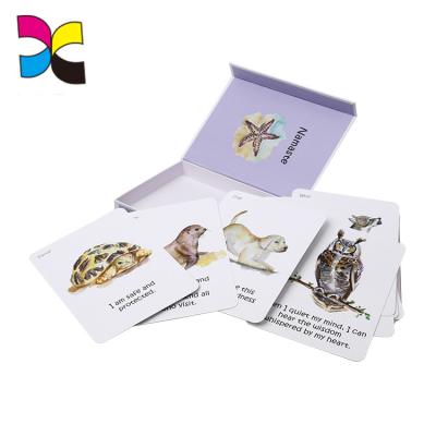 China Wholesale Kids Education Hot Sale Custom Design Colorful Printing Paper Instruction Cards for sale