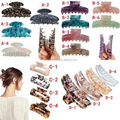 China BELLEGIRL 2022 hair accessories BELLEGIRL 2022 bulk Korean elegant temperament hair grip accessories exquisite acetic acid hair claw sling vertical clip for sale