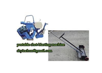 China Movable Concrete cement roadwork and earthwork Blast-Clean Machines for sale