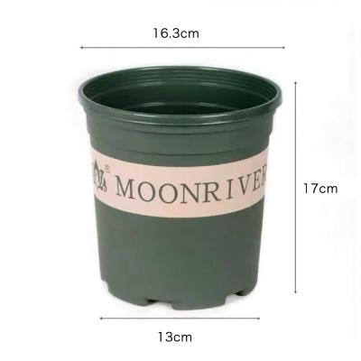 China Hot Selling Eco-friendly 1 /1.5/2/3/5 Gallon Plastic Planter Nursery Pots For Plants Flowers for sale