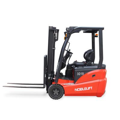 China Ambient High Efficiency 1.6 Ton Small All Terrain Truck New Automatic Electric Forklift For Warehouse for sale