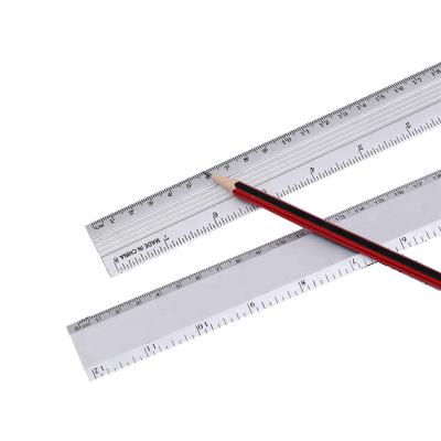 China Student Custom Promotion Scale Metal Aluminum Ruler for sale