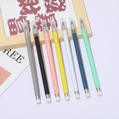 China 2023 Non-Toxic New Forever Clip Tip Seed Plastic Pencil With Eraser Student Gift No Need Eternal Pencil Sharpened for sale