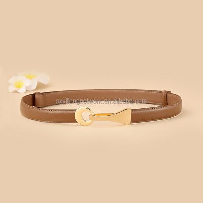 China Wholesale Fashionable High Quality Adjustable Fashion Women Luxury Genuine Leather Belt The Real Custom Made Belt for sale