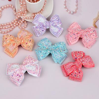 China Wholesale Fancy Hair Clip Rhinestones Fashion Hair Clip Hangers For Girl for sale