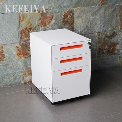 China Slim Filing Cabinet Rims A5 Backrest Pedestal Under Desks Movable Drawer Cabinet for sale