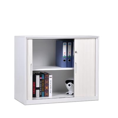 China Full Height Adjustable Commercial Low Price Office Steel Tambour (Other) Door Storage Cabinet for sale