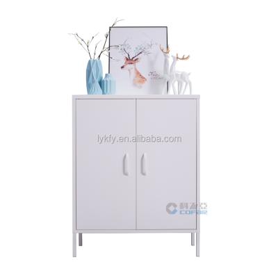 China (Size) Kefeiya Home Furniture Metal Kitchen Storage Wardrobe Adjustable Living Room Cabinet for sale