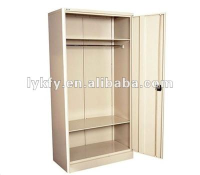 China KFY-WR-04 Office Dressing 2-Door Beige Steel Cupboard for sale