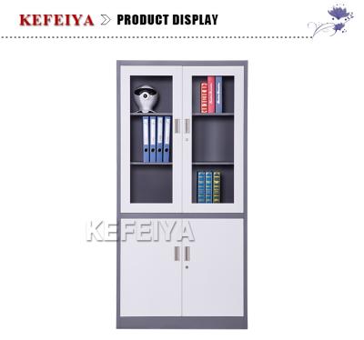 China Filing Cabinet Steel and Furniture Gray Lateral Filing Style Lightweight Cabinet for sale