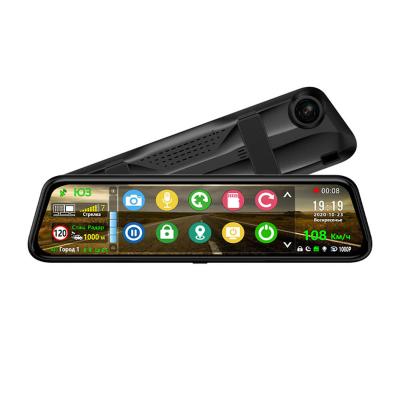 China Low MOQ NIGHT VISION OEM Car 2K Wifi Dual Full HD Front & Rear Car Recorder Mirror Camera GPS Dash Cam Radar Detector for sale