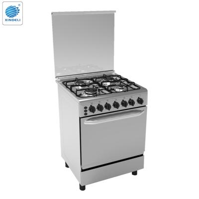 China White Home Top 4 Burners Table Top FFD Safety Device Free Standing Color Gas Cooker With Gas Furnace LPG Power for sale