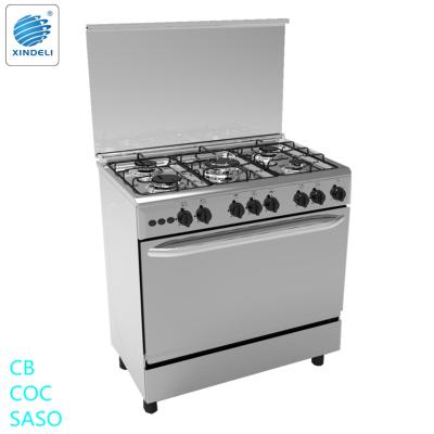 China Home Kitchen Appliances Convenient Stand Gas Stove In 80*60cm Size 32inch With Oven for sale