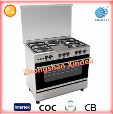 China Family Roast Beef 2 Griddles Easy Operation Cooking Appliances Electric Oven With Tempered Glass Cover for sale