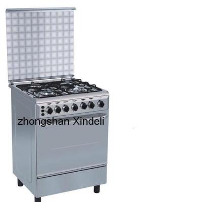 China Grill 60x60 4 Burners Gas Stove With Oven And Easily Clean Grill for sale