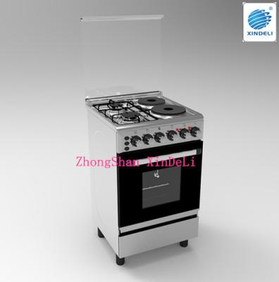 China Hot Selling Universal Stainless Steel Economy Gas + Electric Cooker With Oven for sale