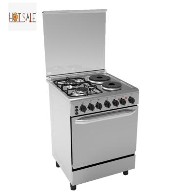 China Cheap Home Series 500*500mm Gas Convection Plus Electric Range Kitchen With 2 Hot Plates for sale