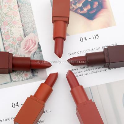 China HOT Sale Makeup Lipstick Waterproof Matte Long Lasting Lipstick Private Label for sale