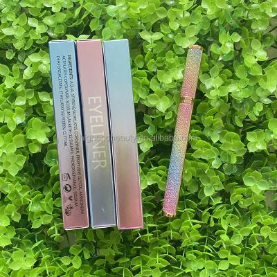 China Nature Waterproof Black Diamond Makeup Eyeliner Liquid Eye Liner Smooth Gradient Texture Eyeliner for sale