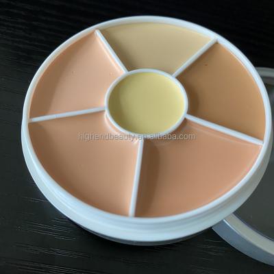 China New Makeup Waterproof Concealer Palette Full Coverage Concealer Good Quality Cream Contouring Concealer Palette for sale