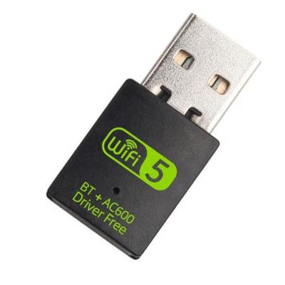 China RTL8821CU USB 600Mbps BT wifi desktop dual band adapter for PC for sale